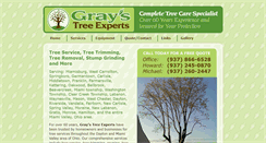 Desktop Screenshot of graystreeexperts.com